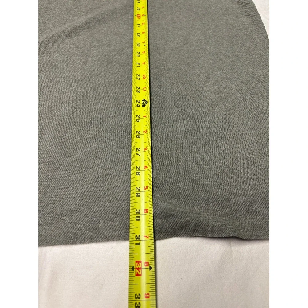 Vtg Polo Ralph Lauren Men's Heather Gray Short Sleeve‎ Polo Shirt XXL